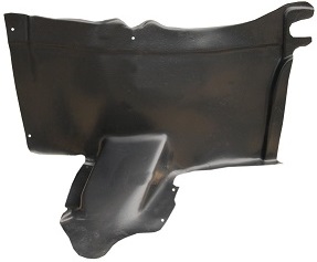 GOLF VI 2010-2012 INNER WHEELHOUSING (INNER PLASTIC FENDER) FRONT, FRONT PIECE, LEFT 