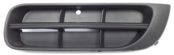 ROOMSTER 2006-2010 FRONT BUMPER GRILLE W/O FOG LAMP HOLE, LEFT (SUITS FABIA)