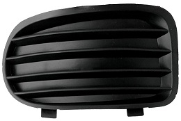 VECTRA B 1995-2002 FRONT BUMPER GRILLE, W/O FOG LAMP HOLE, LEFT
