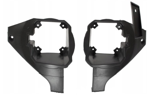 PARTNER 2002-2008 (+BERLINGO) FOG LAMP SEAT PANEL SET (PLASTIC) (LEFT+RIGHT)