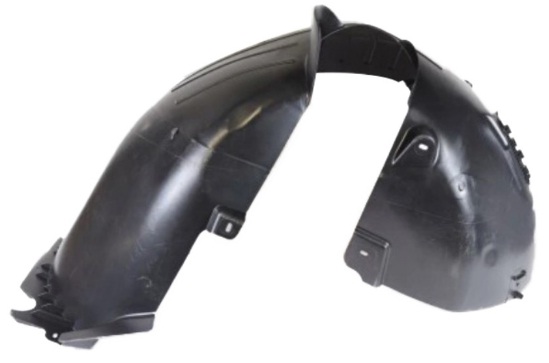 Passat B8 2015-2019 INNER WHEELHOUSING (INNER PLASTIC FENDER) FRONT, REAR PIECE, LEFT