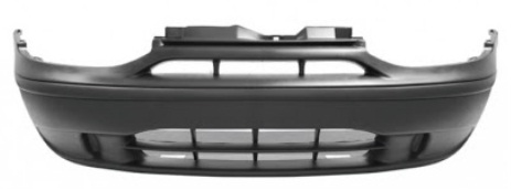 PALIO-SIENA-WEEKEND 1997-2001 FRONT BUMPER, W/O FOG LAMP HOLE, BLACK