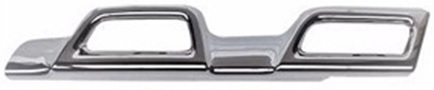 DUSTER 2013-2018 RADIATOR GRILLE FRAME LOWER LEFT, CHROME