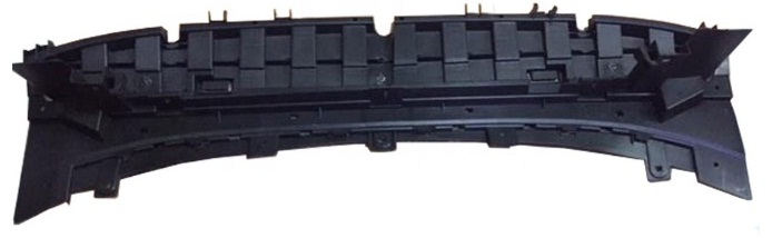 TOURNEO COURIER 2014-2018 ENGINE UNDER COVER FRONT, (FRONT BUMPER UNDER COVER) PLASTIC