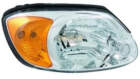 ACCENT 2003-2004 3-4-5 DOOR HEAD LAMP, ELECTRIC ADJ., AMBER CORNER LAMP, RIGHT