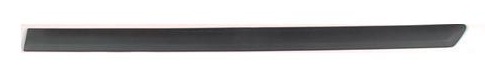 COMBO C 2002-2011 REAR DOOR MOULDING, PROTECTION STRIP, BLACK, LEFT