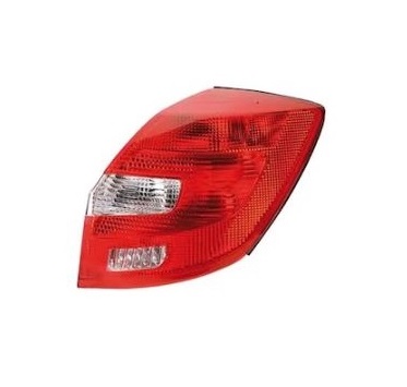 FABIA 2008-2014 HATCHBACK REAR LAMP COMPLETE W/O BULB, RIGHT