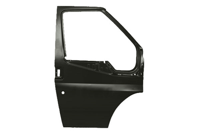 TRANSIT MKVII (V347) 2006-2013 FRONT DOOR SKIN COMPLETE, W/ FRAME, RIGHT