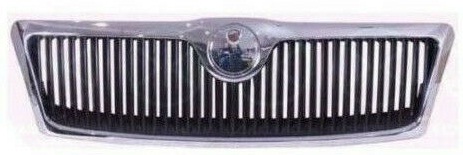 OCTAVIA 2004-2009 GRILLE COMPLETE, CHROME