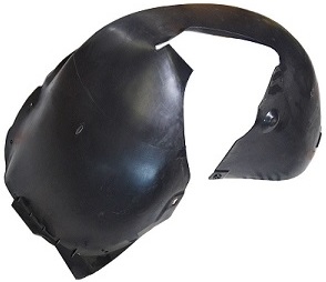 GOLF VI 2010-2012 FRONT FENDER INNER PLASTIC, (FRONT REAR PIECE), LEFT