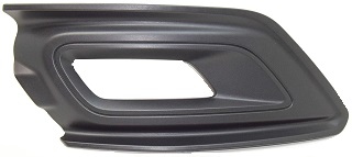 TRANSIT CUSTOM MK8 (V362) 2018-2023 FRONT BUMPER GRILLE, LEFT, W/ FOG LAMP HOLE