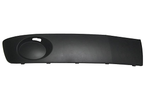 TRANSPORTER T5 2010-2014 FRONT BUMPER GRILLE, W/O FOG LAMP HOLE, BLACK, RIGHT