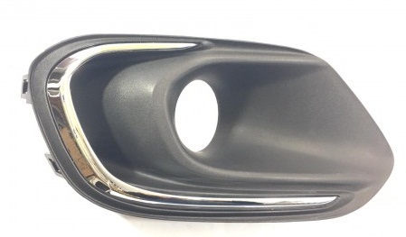 TIPO (AGEA) 2015- HB. / SW. FRONT BUMPER GRILLE, W/ FOG LAMP HOLE, W/CHROME, RIGHT