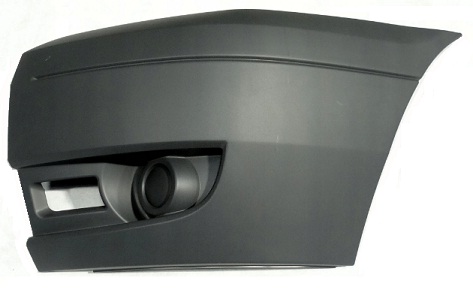 TRANSIT MKVII (V347) 2006-2013 FRONT BUMPER, W/O FOG LAMP HOLE, LEFT