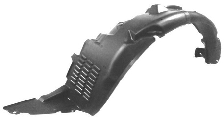 ACCENT ERA 2006-2011 INNER WHEELHOUSING (INNER PLASTIC FENDER) FRONT, LEFT