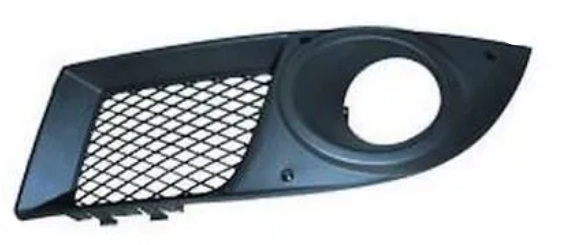 DOBLO 2006-2009 FRONT BUMPER GRILLE, W/ FOG LAMP HOLE, LEFT