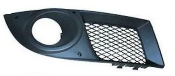DOBLO 2006-2009 FRONT BUMPER GRILLE, W/ FOG LAMP HOLE, RIGHT
