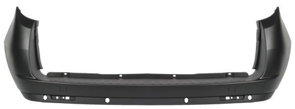 DOBLO 2010-2014 (SINGLE DOOR) REAR BUMPER, W/ SENSOR HOLE, PRIMED