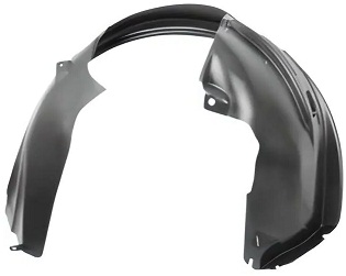GRANDE PUNTO 2005-2012 FRONT FENDER INNER PLASTIC, LEFT (INJECTION)