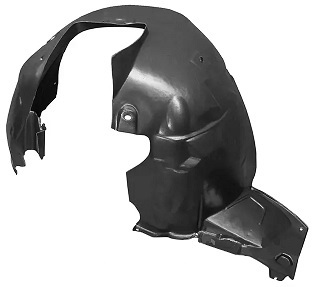PARTNER 2009-2017 (+BERLINGO) FRONT FENDER INNER WHEELHOUSING (INNER PLASTIC), LEFT, (VACUUM)
