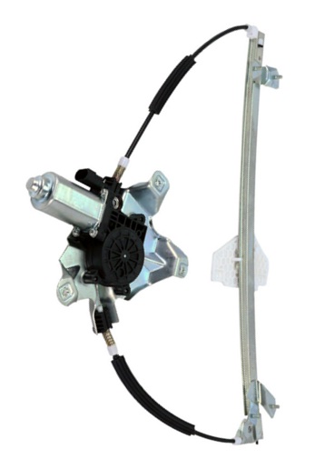 CONNECT 2003-2006 FRONT DOOR WINDOW-LIFT REGULATOR, ELECTRIC ADJ., W/ MOTOR, LEFT