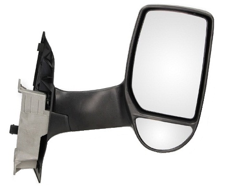 TRANSIT MKVI (V184) 2001-2006 + MKVII (V347) 2006-2013 SIDE MIRROR, MANUAL ADJ., EXTRA-LONG ARM, RIGHT