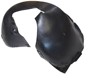 GOLF VI 2010-2012 FRONT FENDER INNER PLASTIC, (FRONT REAR PIECE), RIGHT