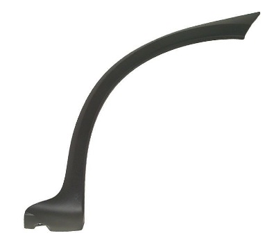 CORSA C 2000-2003 3-5 DOOR REAR PLASTIC FENDER MOULDING, EXTERNAL, LEFT