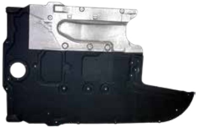 5 F10 2010-2013 GEAR-BOX PROTECTIVE UNDERCOVER, FELT (+BMW 5 F10 2014-2016)