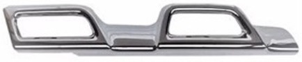 DUSTER 2013-2018 RADIATOR GRILLE FRAME UPPER RIGHT, CHROME