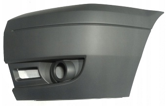 TRANSIT MKVII (V347) 2006-2013 FRONT BUMPER, W/ FOG LAMP HOLE, LEFT