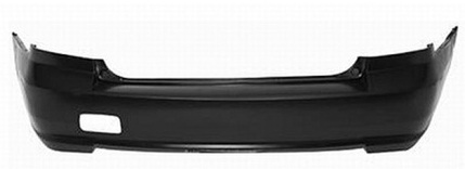 ACCENT 2003-2006 4 DOOR REAR BUMPER, W/ FOG LAMP HOLE