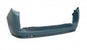 DOBLO 2010-2014 (SINGLE DOOR) REAR BUMPER, W/O SENSOR HOLE, PRIMED