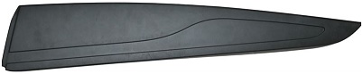 CLIO IV 2013-2015 REAR DOOR MOULDING, BLACK, LEFT