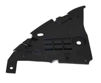 SANDERO 2012-2016 FRONT BUMPER PROTECTION LOWER BAKALITE, (INJECTION) LEFT 