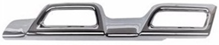 DUSTER 2013-2018 RADIATOR GRILLE FRAME UPPER LEFT, CHROME