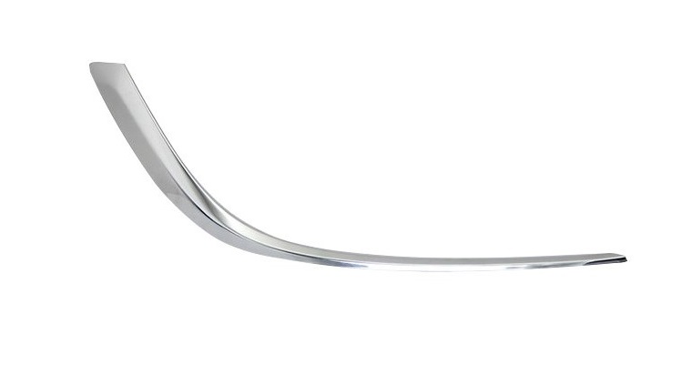 ASTRA J 2010-2012 3-4-5 DOOR FRONT BUMPER GRILLE, CHROME MOULDING, RIGHT