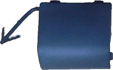 MEGANE III 2009-2012 HATCHBACK REAR BUMPER, TOWING HOOK COVER