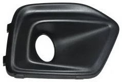 FIORINO 2016- FRONT BUMPER GRILLE, RIGHT, W/ FOG LAMP HOLE