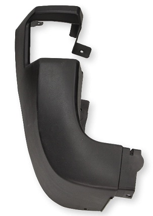 TRANSIT MK9 (V363) 2014-2018 REAR BUMPER END CAP GRAY, LEFT