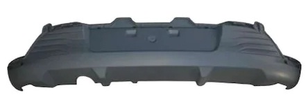CLIO IV 2013-2015 HATCHBACK REAR BUMPER LOWER PLASTIC MOULDING, BLACK (UNPAINTED)
