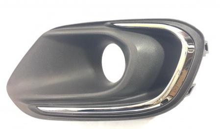 TIPO (AGEA) 2015- HB. / SW. FRONT BUMPER GRILLE, W/ FOG LAMP HOLE, W/CHROME, LEFT