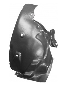 FLUENCE 2010-2012 FRONT FENDER INNER PLASTIC FRONT/REAR, LEFT (VACUUM)