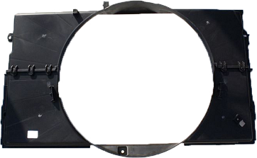 H1 MINI BUS 2007-2013 RADIATOR FAN SHROUD A/C 2500CC (MANUAL)