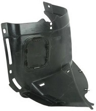 GOLF VII 2012-2019 INNER WHEELHOUSING (INNER PLASTIC FENDER) FRONT, FRONT PIECE, RIGHT, (INJECTION)
