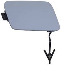 A6 2019- FRONT BUMPER TOW HOOK COVER, PRIMED