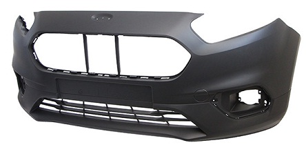 TOURNEO COURIER 2018- FRONT BUMPER W/O PARK SENSOR HOLE, BLACK