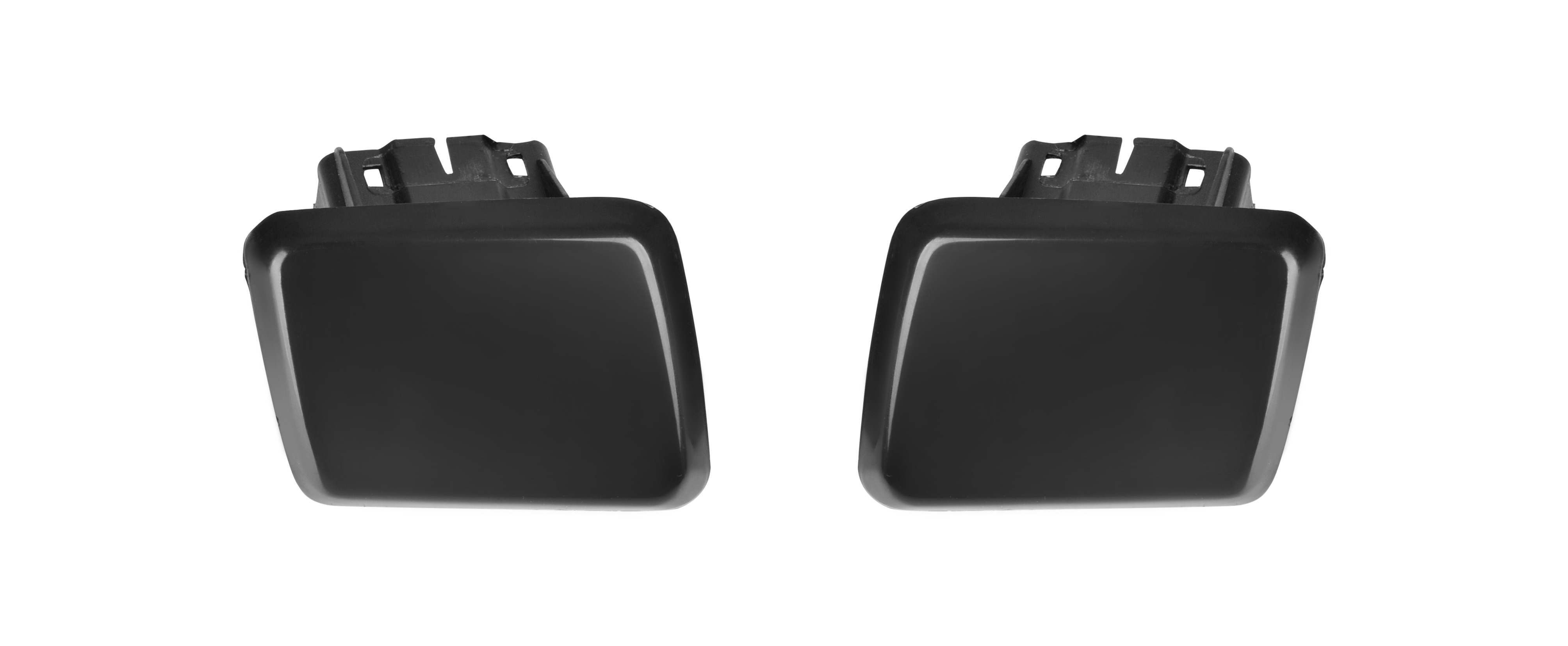 FLUENCE 2010-2012 FRONT BUMPER WASHER NOZZLE COVER, SET