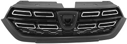 LODGY STEPWAY 2016-2020 (+DOKER STEPWAY 2016-2020) RADIATOR GRILLE (BLACK + CHROME)