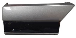 PASSAT B8 2019-2022 FRONT FENDER LOWER MOULDING, COMPLETE, RIGHT, BLACK